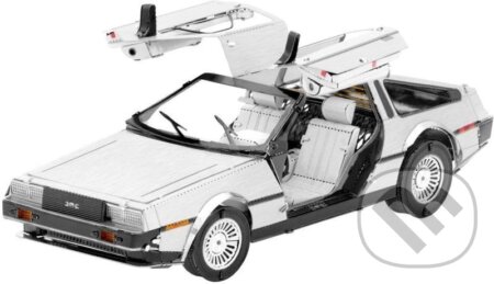 Puzzle: Metal Earth 3D kovový model DeLorean (Piatnik). Piatnik, 2021 Puzzle: Metal Earth 3D kovový model DeLorean (Piatnik). Piatnik, 2021