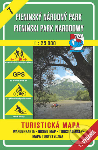 Pieninský národný park 1:25 000 (VKÚ Harmanec). VKÚ Harmanec Pieninský národný park 1:25 000 (VKÚ Harmanec). VKÚ Harmanec