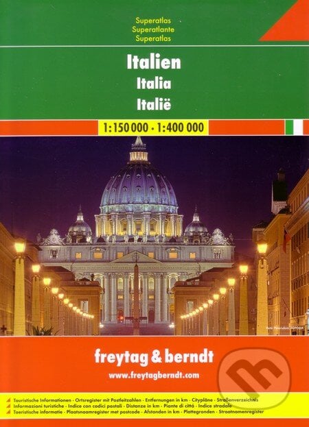 Italien 1:150 000  1:400 000, freytag&berndt, 2011