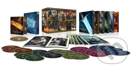 Film: Kolekcia Stredozeme (Peter Jackson) (UltraHDBlu-ray). Magicbox, 2021 Film: Kolekcia Stredozeme (Peter Jackson) (UltraHDBlu-ray). Magicbox, 2021