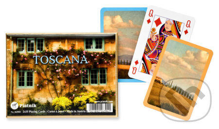 Spoločenská hra: Kanasta - Toscana (Piatnik). Piatnik, 2021 Spoločenská hra: Kanasta - Toscana (Piatnik). Piatnik, 2021