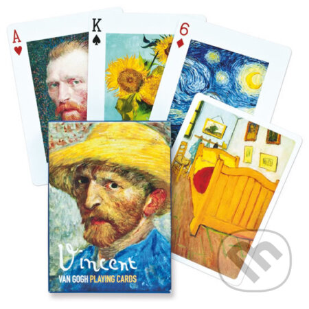 Společenská hra: Poker - Vincent Van Gogh Collectors (Piatnik). Piatnik, 2021 Společenská hra: Poker - Vincent Van Gogh Collectors (Piatnik). Piatnik, 2021