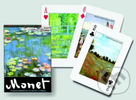 Společenská hra: Poker - MONET (Piatnik). Piatnik, 2021 Společenská hra: Poker - MONET (Piatnik). Piatnik, 2021
