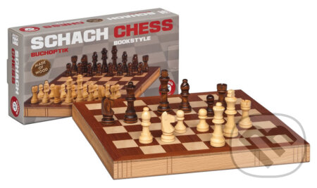 Spoločenská hra: Šachy BOOKSTYLE (Piatnik). Piatnik, 2021 Spoločenská hra: Šachy BOOKSTYLE (Piatnik). Piatnik, 2021