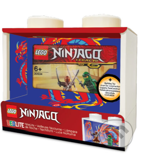 LEGO Ninjago nočné svetlo s figúrkou, LEGO, 2021