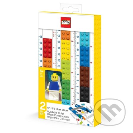 Společenská hra: LEGO - Pravítko s minifigúrkou, 30 cm (LEGO). LEGO, 2021 Společenská hra: LEGO - Pravítko s minifigúrkou, 30 cm (LEGO). LEGO, 2021