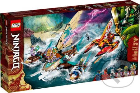 Spoločenská hra: LEGO®Ninjago 71748 Námorná bitka s katamaránom (LEGO). LEGO, 2021 Spoločenská hra: LEGO®Ninjago 71748 Námorná bitka s katamaránom (LEGO). LEGO, 2021