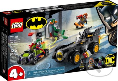 LEGO® Super Heroes 76180 Batman vs The Joker Naháňačka v Batmobile, LEGO, 2021