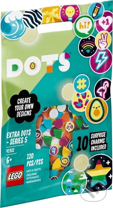 Spoločenská hra: LEGO® DOTS 41932 DOTS doplnky – 5. séria (Trefl). Trefl, 2021 Spoločenská hra: LEGO® DOTS 41932 DOTS doplnky – 5. séria (Trefl). Trefl, 2021