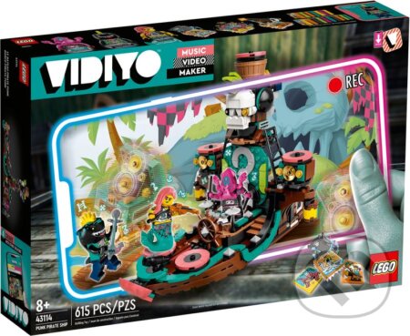Spoločenská hra: LEGO® VIDIYO™ 43114 Punk Pirate Ship (LEGO). LEGO, 2021 Spoločenská hra: LEGO® VIDIYO™ 43114 Punk Pirate Ship (LEGO). LEGO, 2021