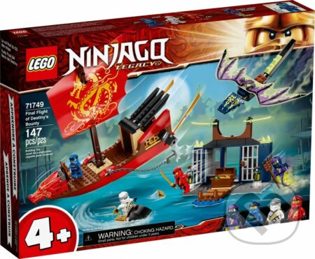 Spoločenská hra: LEGO® NINJAGO® 71749 Posledný let Odmeny osudu (LEGO). LEGO, 2021 Spoločenská hra: LEGO® NINJAGO® 71749 Posledný let Odmeny osudu (LEGO). LEGO, 2021