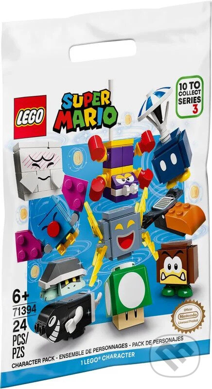 LEGO® Super Mario 71394 Akčné kocky – 3. séria, LEGO, 2021
