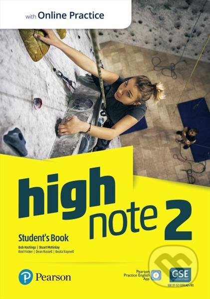 Kniha: High Note 2 Student´s Book with Pearson Practice English App + Active Book (Bob Hastings). Pearson, 2021 Kniha: High Note 2 Student´s Book with Pearson Practice English App + Active Book (Bob Hastings). Pearson, 2021