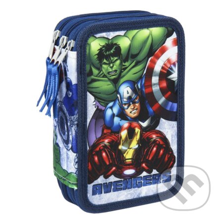 Trojité školské puzdro Marvel Comics: Avengers (). , 2021 Trojité školské puzdro Marvel Comics: Avengers (). , 2021