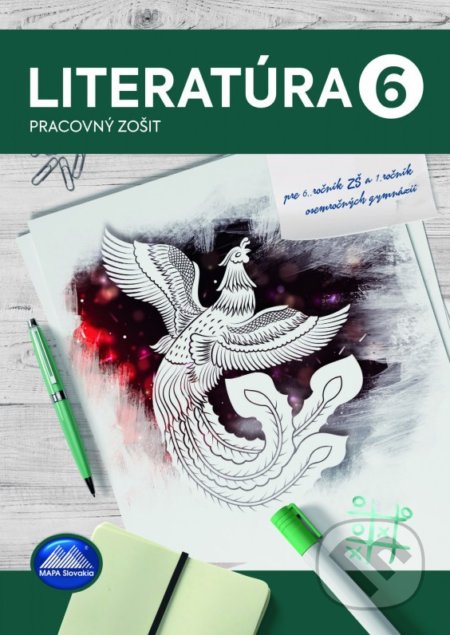 Kniha: Literatúra 6 - Pracovný zošit (Danica Pružincová). Mapa Slovakia Kniha: Literatúra 6 - Pracovný zošit (Danica Pružincová). Mapa Slovakia