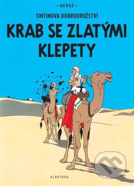 Kniha: Krab se zlatými klepety (Hergé). Albatros CZ, 2021 Kniha: Krab se zlatými klepety (Hergé). Albatros CZ, 2021