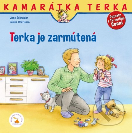 Kniha: Terka je zarmútená (Liane Schneider). Verbarium, 2021 Kniha: Terka je zarmútená (Liane Schneider). Verbarium, 2021