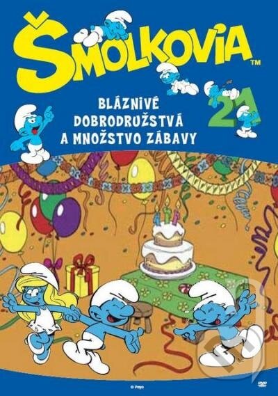 Film: Šmolkovia 21 DVD (Ray Patterson) (DVD). Film: Šmolkovia 21 DVD (Ray Patterson) (DVD).