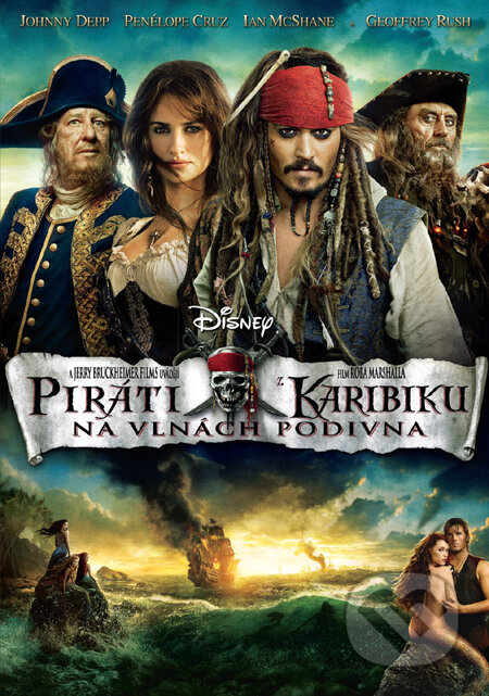 Film: Piráti z Karibiku 4: Na vlnách podivna (Rob Marshall) (DVD). Magicbox, 2011 Film: Piráti z Karibiku 4: Na vlnách podivna (Rob Marshall) (DVD). Magicbox, 2011
