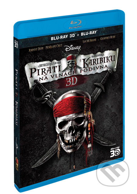 Film: Piráti z Karibiku 4: Na vlnách podivna (3D + 2D) (Rob Marshall) (Blu-ray). Magicbox, 2011 Film: Piráti z Karibiku 4: Na vlnách podivna (3D + 2D) (Rob Marshall) (Blu-ray). Magicbox, 2011