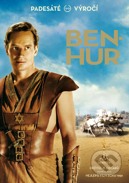 Ben Hur: Výroční edice - 2 DVD - William Wyler, Magicbox, 1959