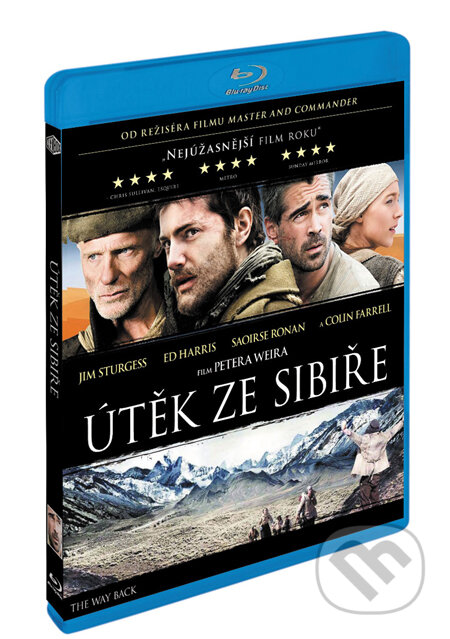 Film: Útěk ze Sibiře (Gavin O'Connor a Peter Weir) (Blu-ray). Magicbox, 2011 Film: Útěk ze Sibiře (Gavin O'Connor a Peter Weir) (Blu-ray). Magicbox, 2011
