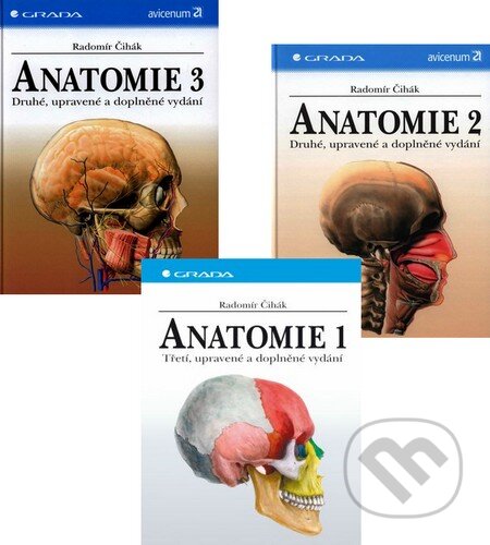 Kniha: Anatomie 1 - 3 (Kolekcia) (Radomír Čihák). Grada Kniha: Anatomie 1 - 3 (Kolekcia) (Radomír Čihák). Grada