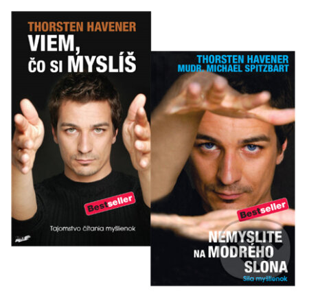 Kniha: Viem, čo si myslíš + Nemyslite na modrého slona (komplet) (Thorsten Havener) Kniha: Viem, čo si myslíš + Nemyslite na modrého slona (komplet) (Thorsten Havener)