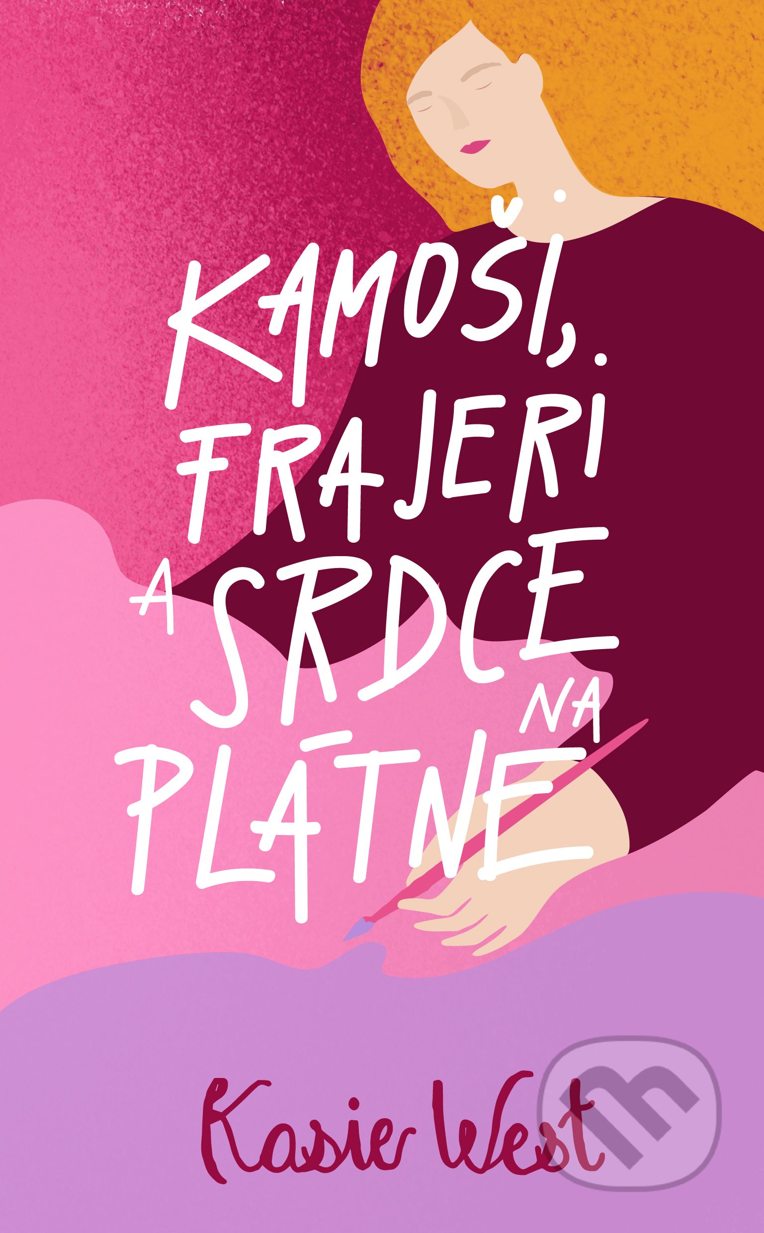 Kniha: Kamoši, frajeri a srdce na plátne (Kasie West). Slovart, 2021 Kniha: Kamoši, frajeri a srdce na plátne (Kasie West). Slovart, 2021