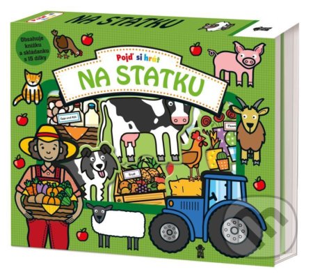 Kniha: Pojď si hrát: Na statku (Amy Oliver, Nicola Friggens a Penny Worms). Pikola, 2021 Kniha: Pojď si hrát: Na statku (Amy Oliver, Nicola Friggens a Penny Worms). Pikola, 2021