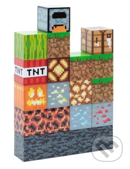 Dekoratívna stavebnicová lampa Minecraft: Block Building (). , 2021 Dekoratívna stavebnicová lampa Minecraft: Block Building (). , 2021