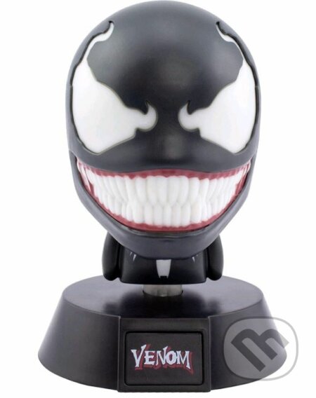 Plastová dekoratívna svietiaca figúrka Marvel: Spiderman - Venom (Venom). Venom, 2021 Plastová dekoratívna svietiaca figúrka Marvel: Spiderman - Venom (Venom). Venom, 2021