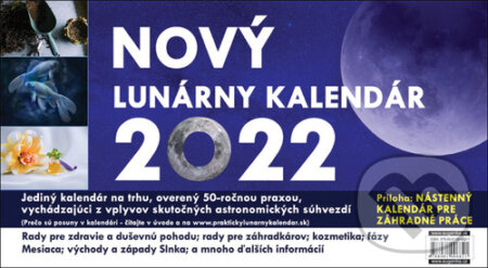 Stolový Nový lunárny kalendár 2022 - Vladimír Jakubec, Eugenika, 2021