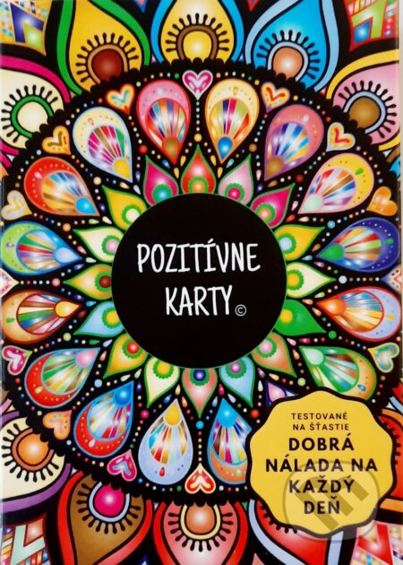 Spoločenská hra: Pozitívne karty (Iveta Májovská). Iveta Májovská, 2021 Spoločenská hra: Pozitívne karty (Iveta Májovská). Iveta Májovská, 2021