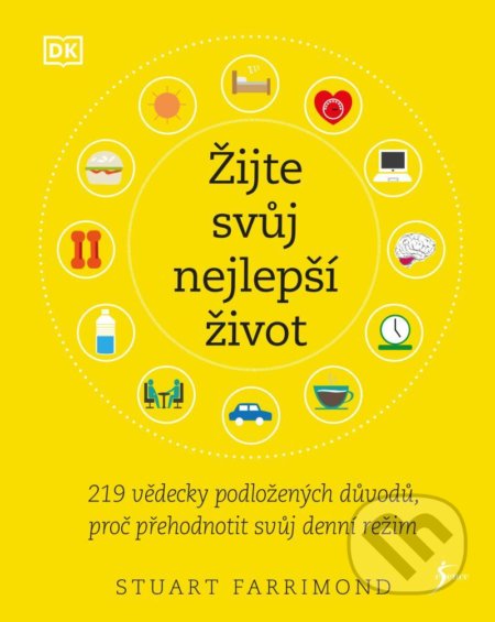 Kniha: Žijte svůj nejlepší život (Stuart Farrimond). Esence, 2021 Kniha: Žijte svůj nejlepší život (Stuart Farrimond). Esence, 2021