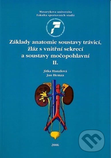 Kniha: Základy anatomie soustavy trávicí, žláz s vnitřní sekrecí a soustavy močopohlavní II. (Jitka Hanzlová). Masarykova univerzita, 2006 Kniha: Základy anatomie soustavy trávicí, žláz s vnitřní sekrecí a soustavy močopohlavní II. (Jitka Hanzlová). Masarykova univerzita, 2006