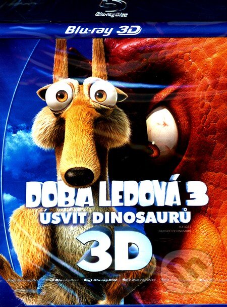 Film: Doba ledová 3 - Úsvit dinosaurů (3D verzia) (Carlos Sandanha) (Blu-ray). Bonton Film, 2009 Film: Doba ledová 3 - Úsvit dinosaurů (3D verzia) (Carlos Sandanha) (Blu-ray). Bonton Film, 2009