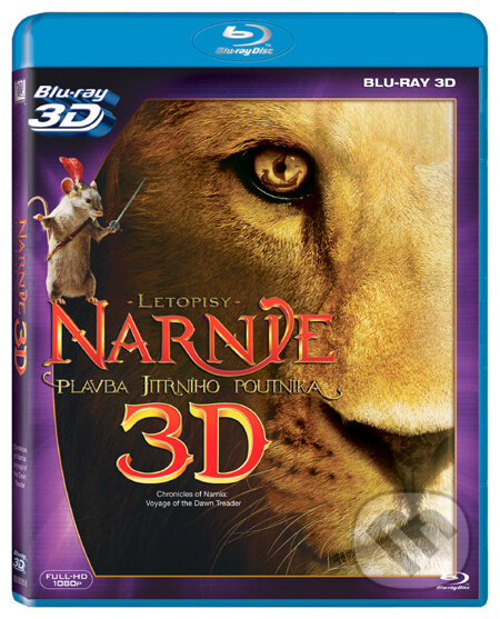 Film: Narnia: Dobrodružstvá lode Ranný pútnik (3D verzia) (Alex Kirby a Michael Apted) (Blu-ray). Bonton Film, 2010 Film: Narnia: Dobrodružstvá lode Ranný pútnik (3D verzia) (Alex Kirby a Michael Apted) (Blu-ray). Bonton Film, 2010