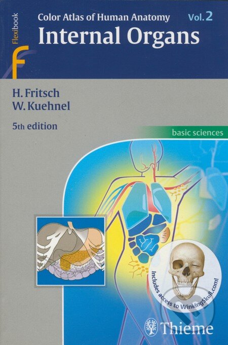 Kniha: Color Atlas of Human Anatomy (Vol. 2) (Helga Fritsch a Wolfgang Kuehnel). Thieme, 2007 Kniha: Color Atlas of Human Anatomy (Vol. 2) (Helga Fritsch a Wolfgang Kuehnel). Thieme, 2007