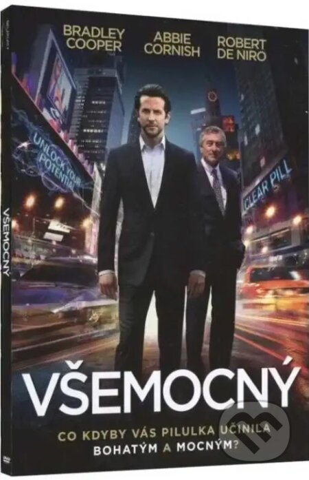 Film: Film Vsemocny (Neil Burger) (DVD). Bohemia Motion Pictures, a.s. Film: Film Vsemocny (Neil Burger) (DVD). Bohemia Motion Pictures, a.s.