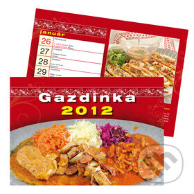 Gazdinka 2012 - Nástenný kalendár, Press Group, 2011