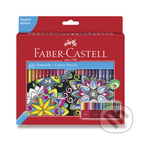 Faber - Castell Pastelky šestihranné 60 ks, Faber-Castell, 2020