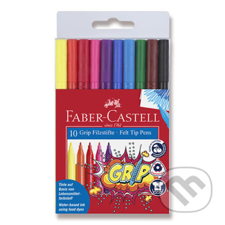 Faber - Castell Fixy GRIP 10 ks, Faber-Castell, 2020
