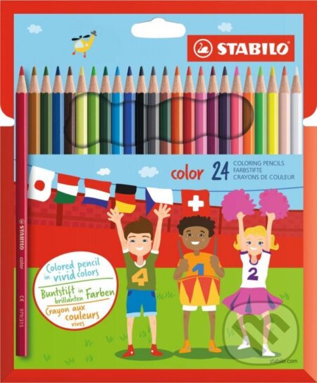 Pastelky STABILO color, sada 24 ks v kartonovém pouzdru (STABILO). STABILO, 2021 Pastelky STABILO color, sada 24 ks v kartonovém pouzdru (STABILO). STABILO, 2021