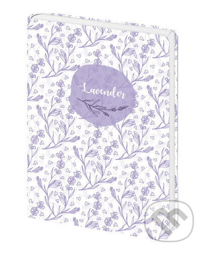 Zápisník Lavender - linkovaný M, Stil calendars, 2021