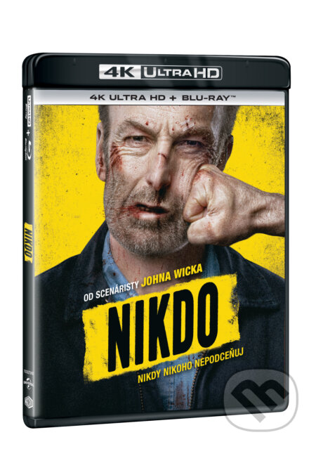 Film: Nikdo Ultra HD Blu-ray (Ilya Naishuller) (UltraHDBlu-ray). Magicbox, 2021 Film: Nikdo Ultra HD Blu-ray (Ilya Naishuller) (UltraHDBlu-ray). Magicbox, 2021