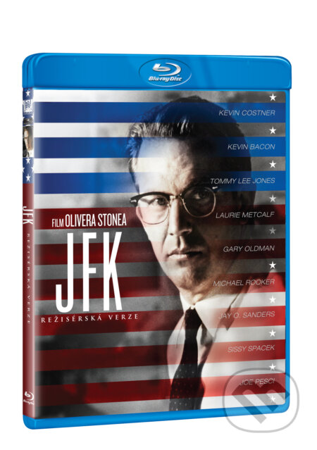 Film: JFK - režisérská verze (Oliver Stone) (Blu-ray). Magicbox, 2021 Film: JFK - režisérská verze (Oliver Stone) (Blu-ray). Magicbox, 2021