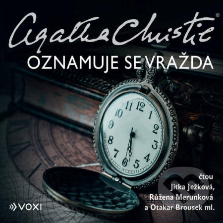 Audiokniha: Oznamuje se vražda (Agatha Christie). Voxi, 2021 Audiokniha: Oznamuje se vražda (Agatha Christie). Voxi, 2021