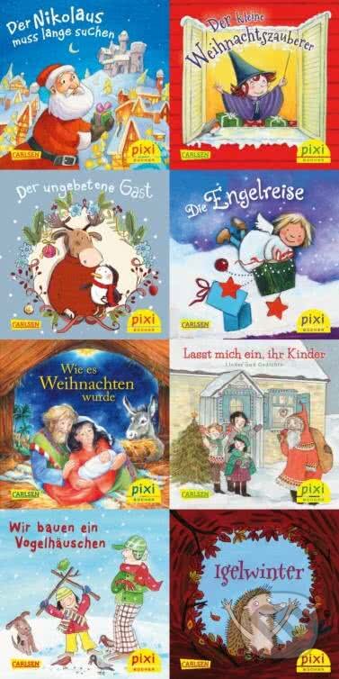 Kniha: Fröhliche Weihnacht überall (Rüdiger Paulsen, Susanne Göhlich, Simone Nettingsmeier, Katja Mensing, Claudia Weikert, Katharina E. Volk, Elena Conti, Miriam Cordes, Milada Krautmann, Markus Zöller a Fariba Gholizadeh). Carlsen Verlag, 2018 Kniha: Fröhliche Weihnacht überall (Rüdiger Paulsen, Susanne Göhlich, Simone Nettingsmeier, Katja Mensing, Claudia Weikert, Katharina E. Volk, Elena Conti, Miriam Cordes, Milada Krautmann, Markus Zöller a Fariba Gholizadeh). Carlsen Verlag, 2018