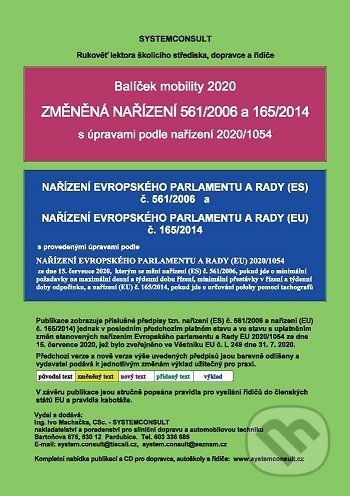 Kniha: Balíček mobility 2020 (Systemconsult). Systemconsult, 2021 Kniha: Balíček mobility 2020 (Systemconsult). Systemconsult, 2021